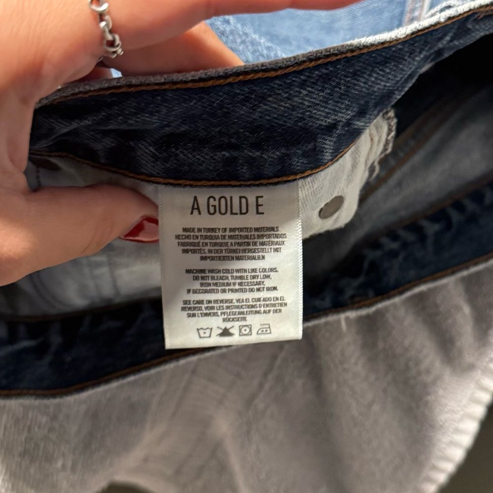 Agolde Micah Jean Shorts Size 26 - Picture 5 of 6